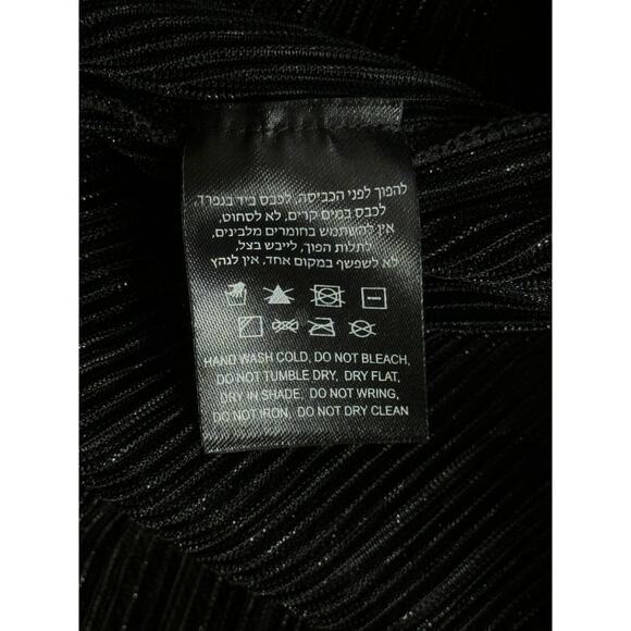 Sabina Musayev Helena Metallic Maxi Dress‎ Black Silver Size Small - Picture 11 of 11